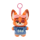 POP MART-Zootopia Ace Duo Series Plush Pendant - Cool Nick