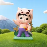 POP MART-HACIPUPU × CRAYON SHINCHAN - Colección"Un día en Kasukabe"Figuras en Cajas Misteriosas - Es el Disfraz de Buriburizaemon