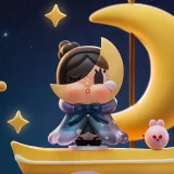 POP MART-CRYBABY Colección"LLORANDO A LA LUNA"Figuras en Cajas Misteriosas - LA MEDIA LUNA