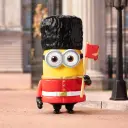 POP MART-Minions - Colección"Bello World"Figuras en Cajas Misteriosas - Guardia Real Dave