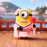 POP MART-Minions - Colección"Bello World"Figuras en Cajas Misteriosas - Sakura Mel