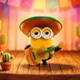 POP MART-Minions - Colección"Bello World"Figuras en Cajas Misteriosas - Mariachi Bob