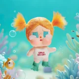 POP MART-CRYBABY – Colección"Modo Vacaciones Activado" Colgantes de VINIPOPS en Cajas Misteriosas - Glug-glug