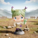 POP MART-POLAR -Colección"Temporada 3: La Aldea de los Monstruos"Figuras en Cajas Misteriosas - Qeyes