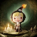POP MART-POLAR -Colección"Temporada 3: La Aldea de los Monstruos"Figuras en Cajas Misteriosas - Erios