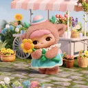 POP MART-PUCKY - Colección"Mercado de Hadas"Figuras en Cajas Misteriosas - Florista