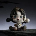 POP MART-SKULLPANDA – Colección "Ink Plum Blossom" Cajas Misteriosas de Figuras Coleccionables - El Musgo