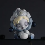 POP MART-SKULLPANDA – Colección "Ink Plum Blossom" Cajas Misteriosas de Figuras Coleccionables - La Luna