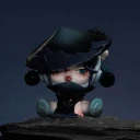 POP MART-SKULLPANDA – Colección "Ink Plum Blossom" Cajas Misteriosas de Figuras Coleccionables - El Valle