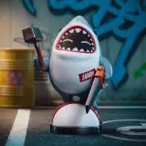 POP MART-Zenless Zone Zero - Colección"Festival bangbú"Figuras - SHARKBOO