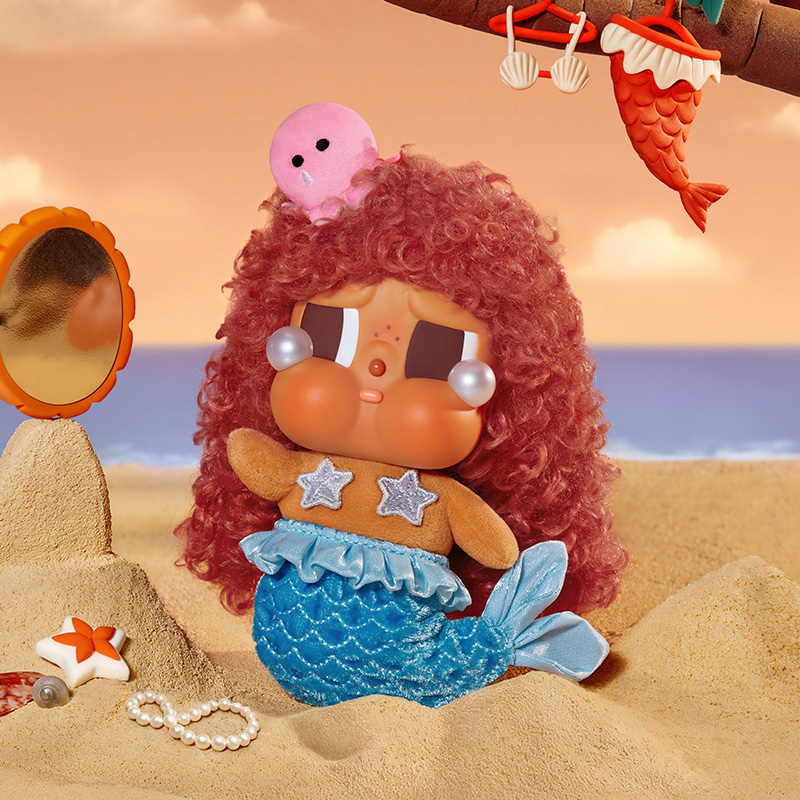 CRYBABY Vacation Mode On Series-Vinyl Plush Pendant Blind Box|POP