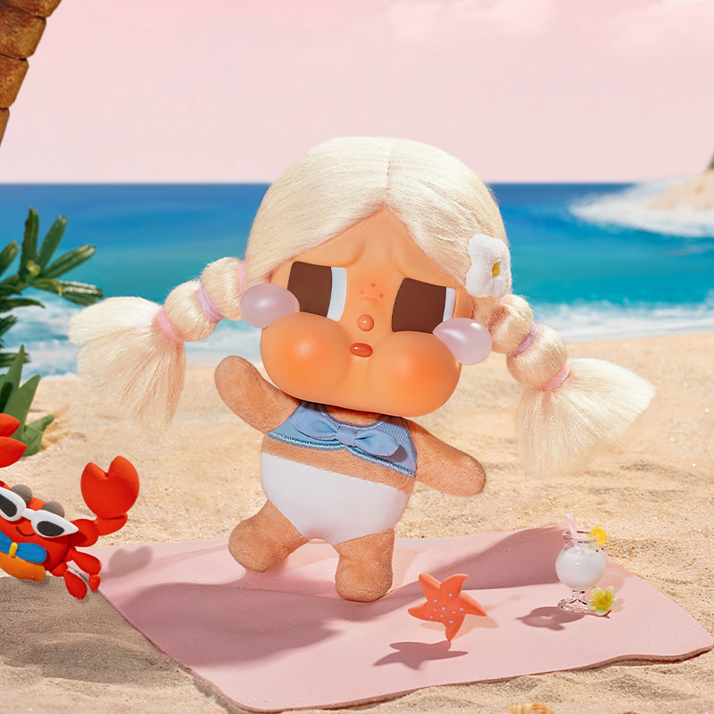 CRYBABY Vacation Mode On Series-Vinyl Plush Pendant Blind Box|POP
