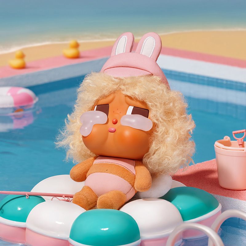 CRYBABY Vacation Mode On Series-Vinyl Plush Pendant Blind Box|POP
