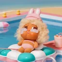 POP MART-CRYBABY Vacation Mode On Series-Vinyl Plush Pendant Blind Box - Full Sail