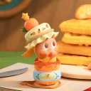 POP MART-Twinkle Twinkle – colección“Momentos Deliciosos” Figuras - Mermelada de Naranja