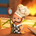 POP MART-Twinkle Twinkle – colección“Momentos Deliciosos” Figuras - Eternidad de Pizza