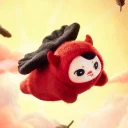 POP MART-PUCKY FLYING BABIES SERIES - Plush Pendant Blind Box - Devil Baby