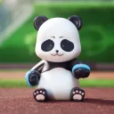 POP MART-Jujutsu Kaisen Uniform Series Figures - Panda