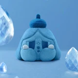 POP MART-CRYBABY - Colección"Plan de Disparo de Lágrimas"Colgantes de Peluche en Cajas Misteriosas - Lágrimas de Diamante