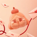 POP MART-CRYBABY - Colección"Plan de Disparo de Lágrimas"Colgantes de Peluche en Cajas Misteriosas - Lágrimas de Juramento