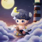 POP MART-DIMOO – Colección “Soñar despierto” Figuras - Explorador de Luz de Luna