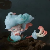 POP MART-DIMOO – Colección “Cuentos en una Taza” Cajas Misteriosas de Figuras Coleccionables - Jade del Destino