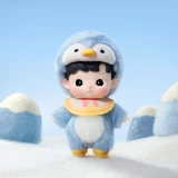 POP MART-HACIPUPU – Colección “Animales En Citas” Cajas Misteriosas de Figuras Coleccionables - Pingüino Travieso