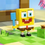 POP MART-Bob Esponja - Colección"Esto No Tiene Sentido"Figuras en Cajas Misteriosas - Be Square