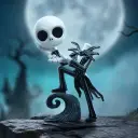 POP MART-Disney Tim Burton's The Nightmare Before Christmas Series Figures - Jack Skellington
