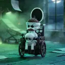 POP MART-Disney Tim Burton's The Nightmare Before Christmas Series Figures - Dr. Finkelstein