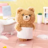POP MART- Ted2"Oso Baby Ted"Colgante Articulado de Peluche - TOALLA DE BANO TED