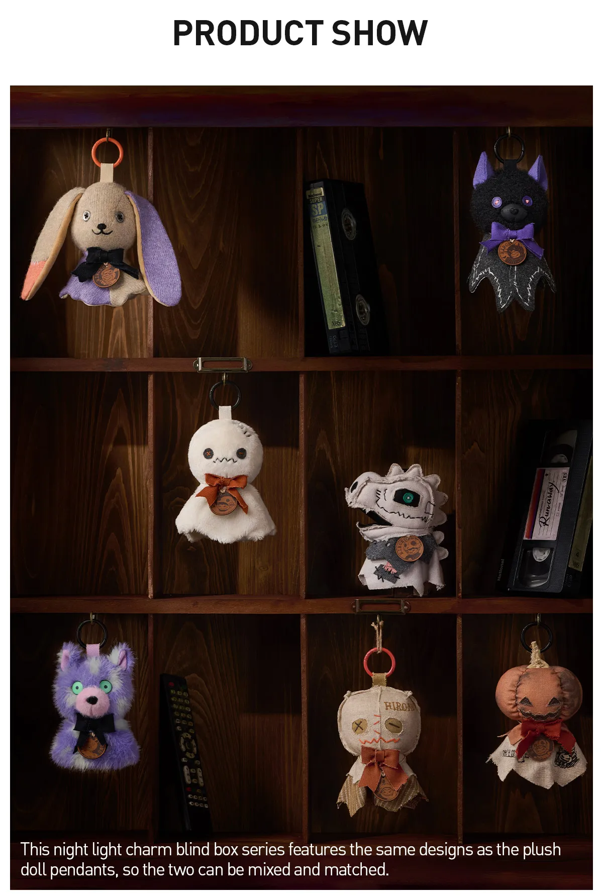 Hirono After Dark Series Night Light Charm Blind Box