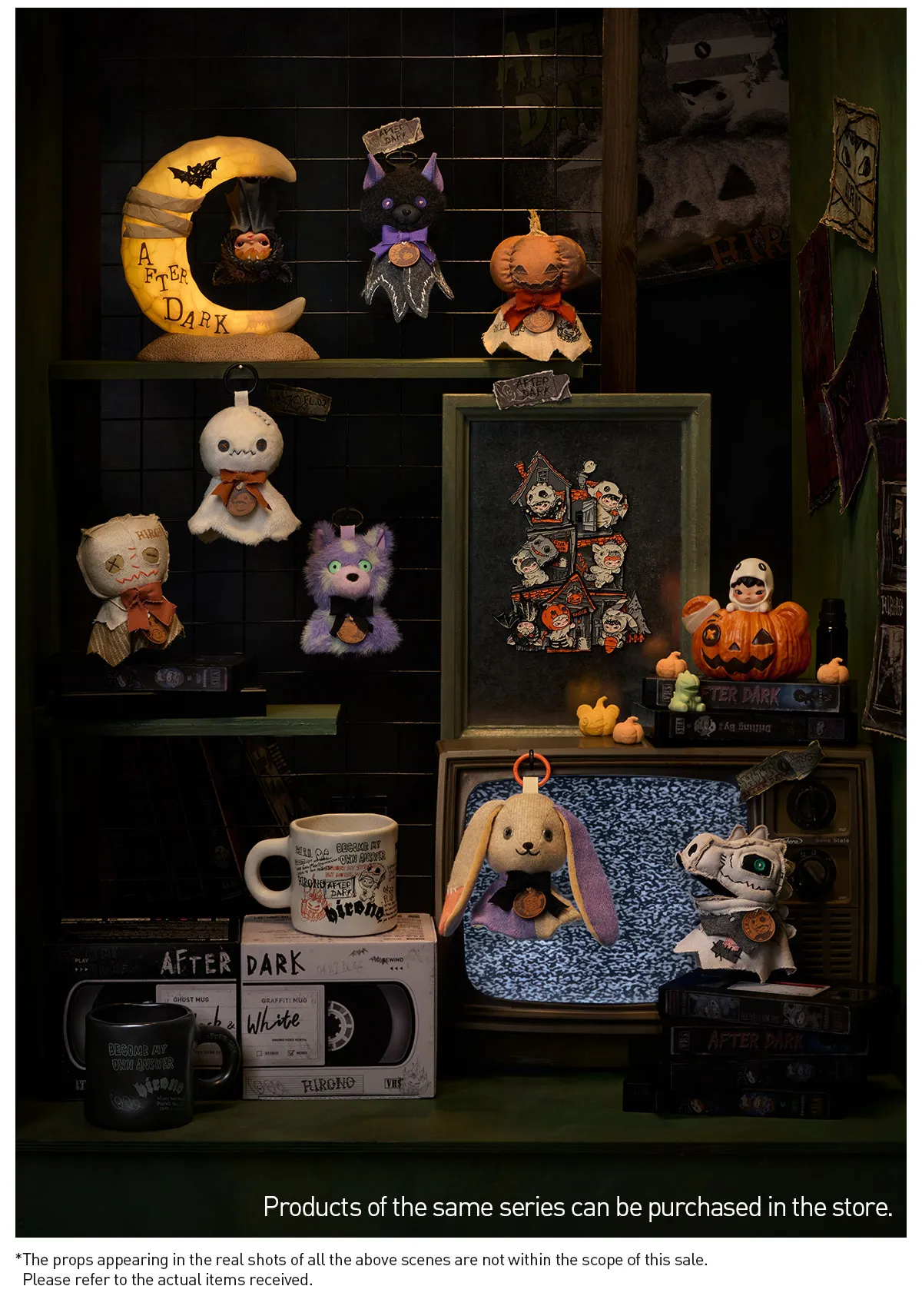 Hirono After Dark Series Night Light Charm Blind Box