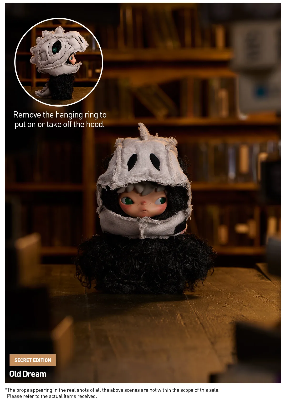 Hirono After Dark Series Plush Doll Pendant