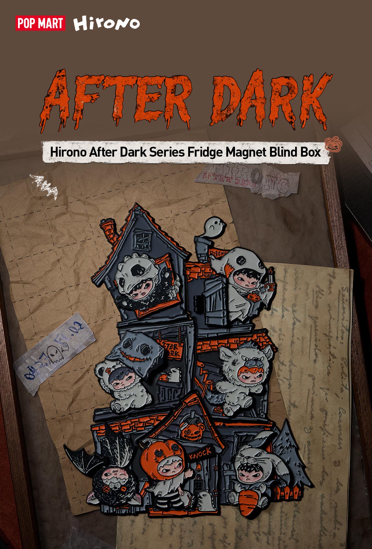 hiro-bady　501&2ndセットアップw33+Sサイズ Hirono After Dark Series Fridge Magnet Blind Box|POP MART US Official