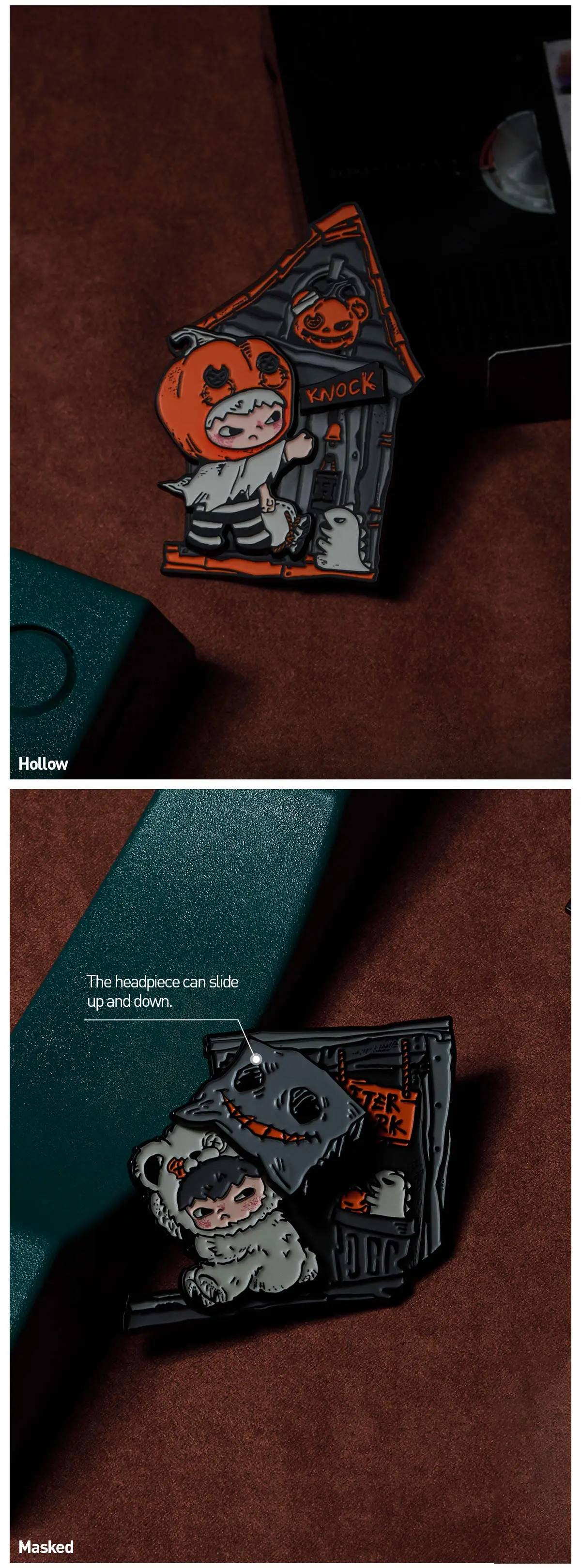 Hirono After Dark Series Fridge Magnet Blind Box