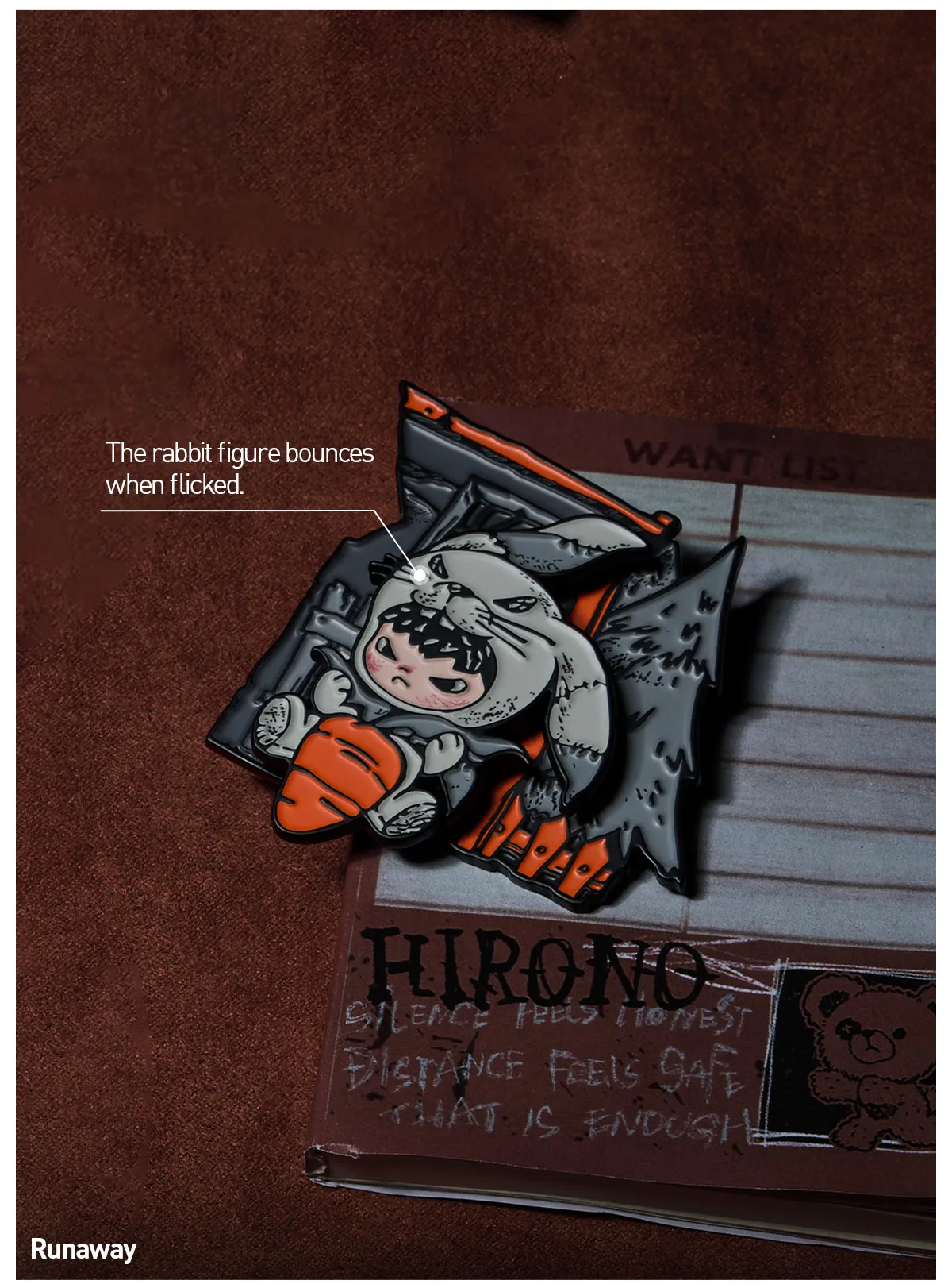 Hirono After Dark Series Fridge Magnet Blind Box
