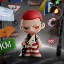 POP MART-KUBO – Colección “Ciudad del Atardecer” Figuras - DERIVAR JUNTOS