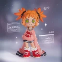 POP MART-Lil Peach Riot - Colección "Durazno, Wey" Cajas Misteriosas de figuras coleccionables - Gigi Porrista