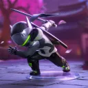 POP MART-Overwatch Play of the Game Series Figures - GENJI