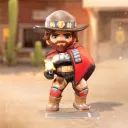 POP MART-Overwatch Play of the Game Series Figures - CASSIDY