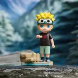 POP MART-NARUTO: Shippuden - Colección"Infancia" Figuras en Cajas Misteriosas - Unison Sign-Naruto Uzumaki（Secret B）