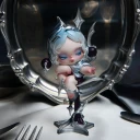 POP MART-SKULLPANDA The Feast Begins Series Figures - The Silver Fork