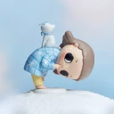 POP MART-Nyota I Am the Seasons Series Figures - SNOWFALL BLISS