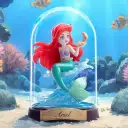 POP MART-Disney Princess Create Your World Series Figures - Ariel under the Sea