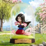 POP MART-Disney Princess Create Your World Series Figures - Mulan Takes up Arms