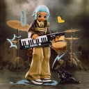 POP MART-Peach Riot Rise Up Series Figures - Frankie Sick Beats