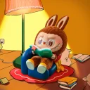 POP MART-THE MONSTERS 1:00 A.M. Series Figures - Reading Time
