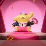 POP MART-HELLO KITTY AND FRIENDS - Colección"Fiesta Rosa"Figuras - Pompompurin ((Versión Especial))