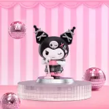 POP MART-HELLO KITTY AND FRIENDS - Colección"Fiesta Rosa"Figuras - Kuromi